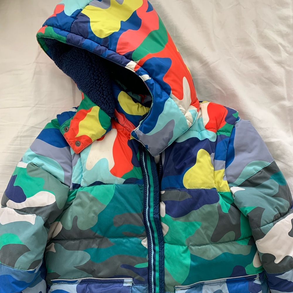 Mini Boden Winter Coat Boys size 7-8